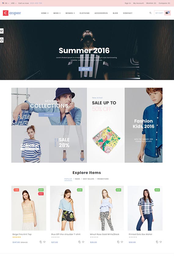 دموی قالب کسپر